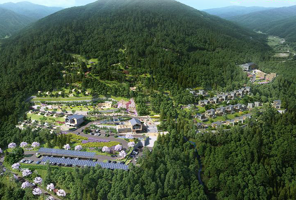 광주시는 17일 퇴촌면 우산리에서 ‘너른골 자연휴양림(힐링타운)’ 기공식을 열고 본격적인 조성 사업 착수를 알렸다. ⓒ광주뉴스